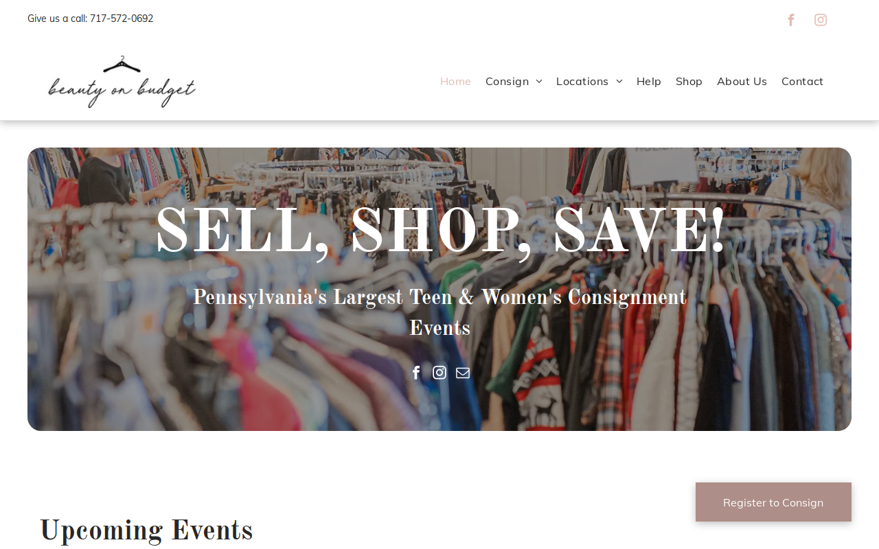 Beauty on Budget Sale website preview