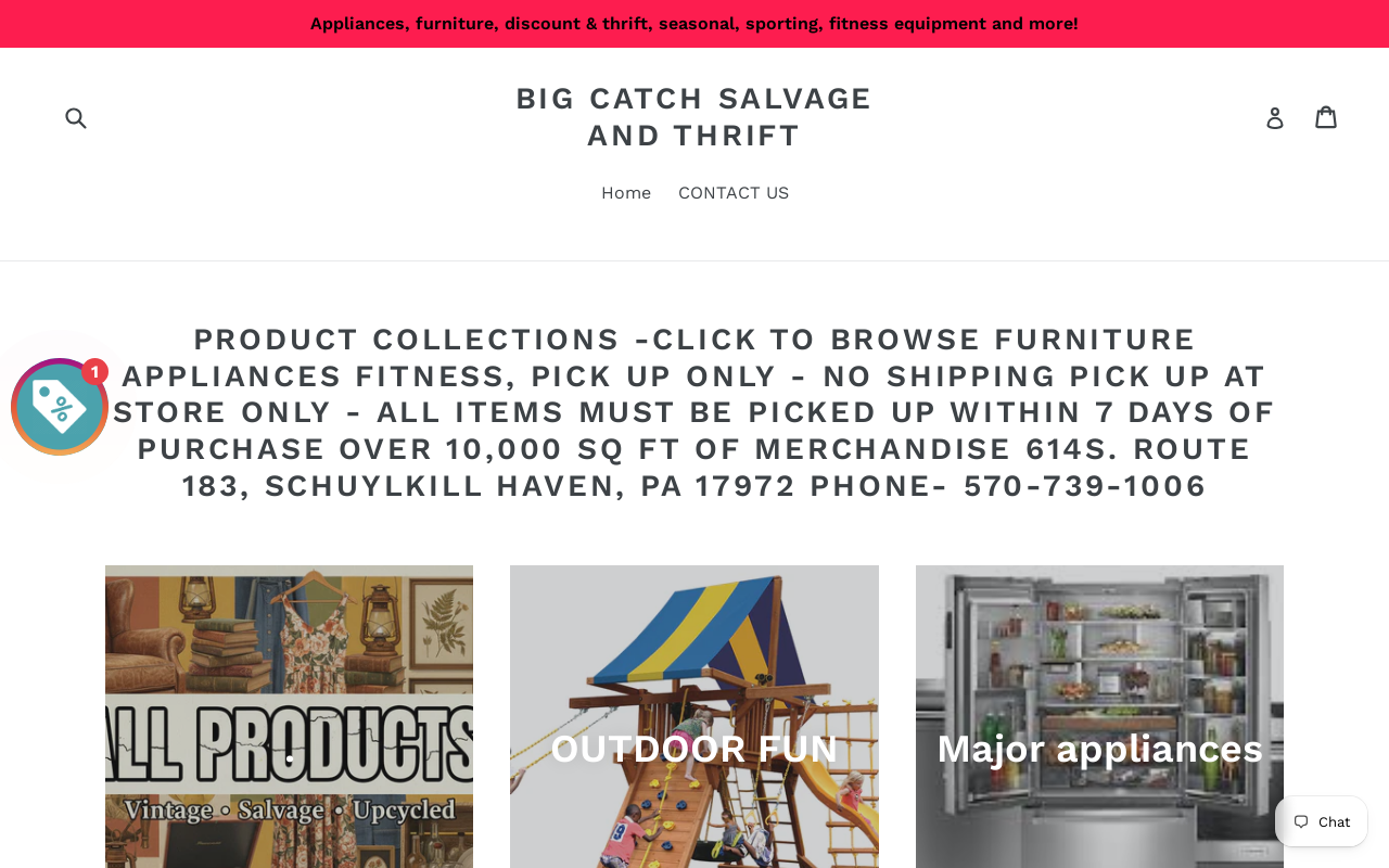 The Big Catch website preview