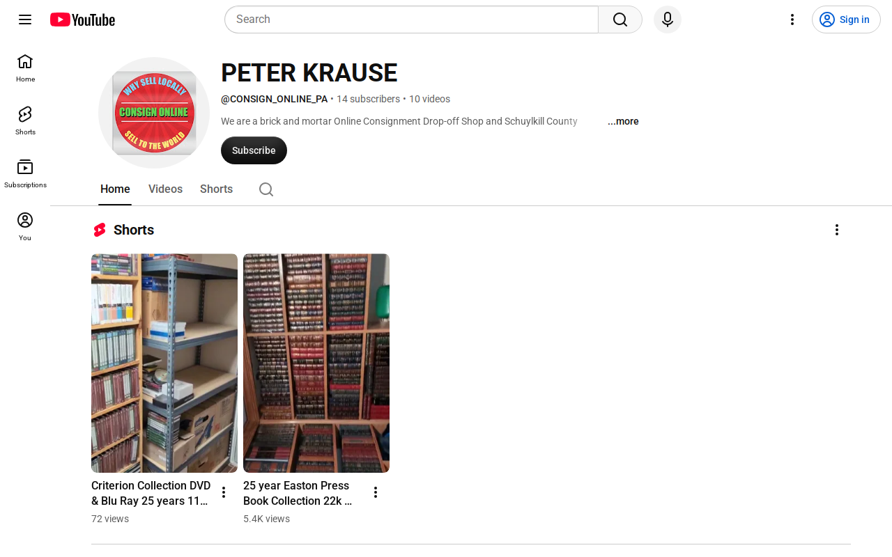 Consign Online website preview