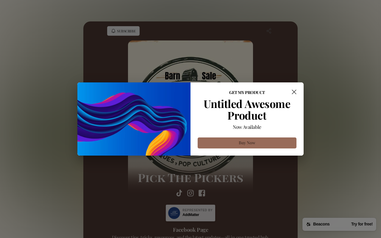Pickthepickers website preview