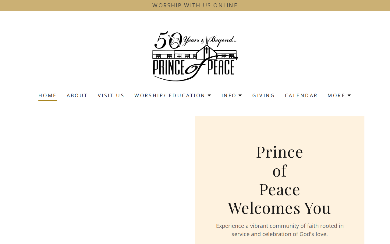 POP's Treasures website preview