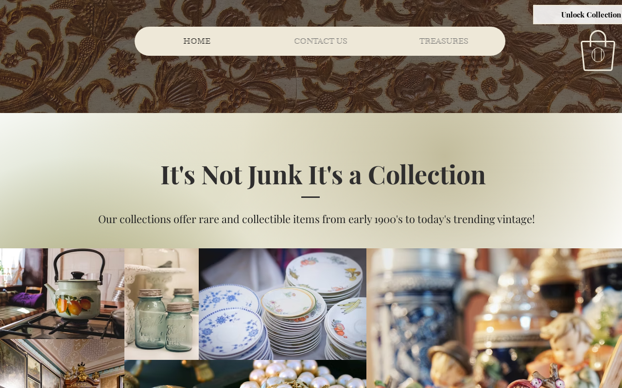 One Man's Junk website preview
