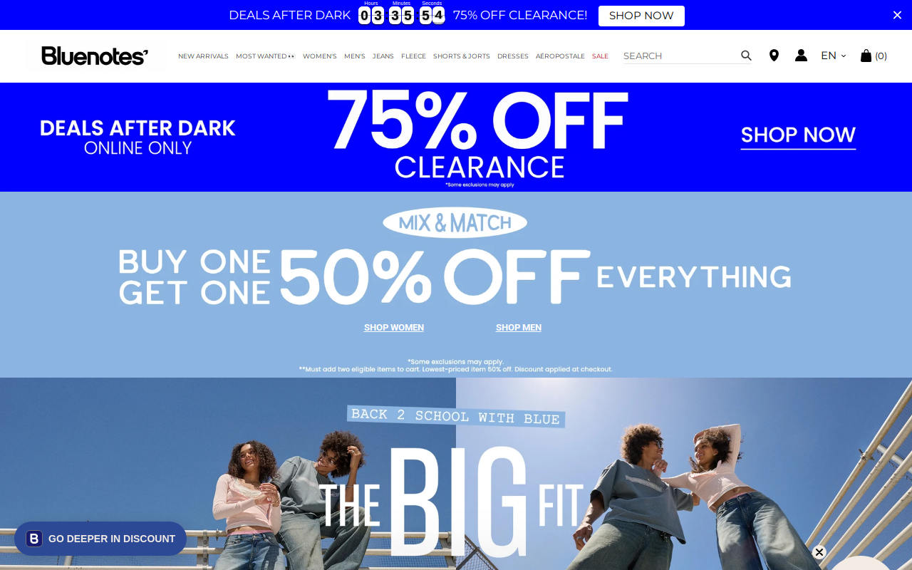 Thrift & Gift''''. website preview