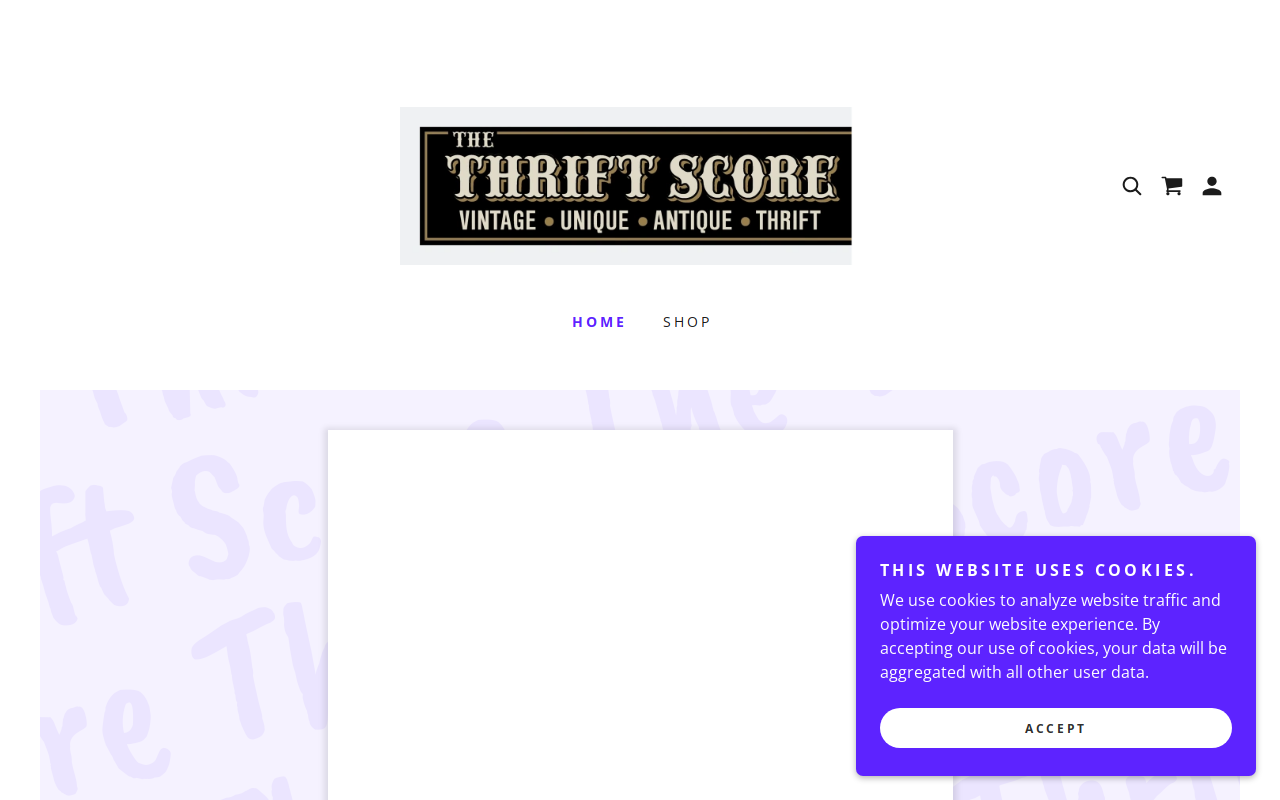 The Thrift Score website preview