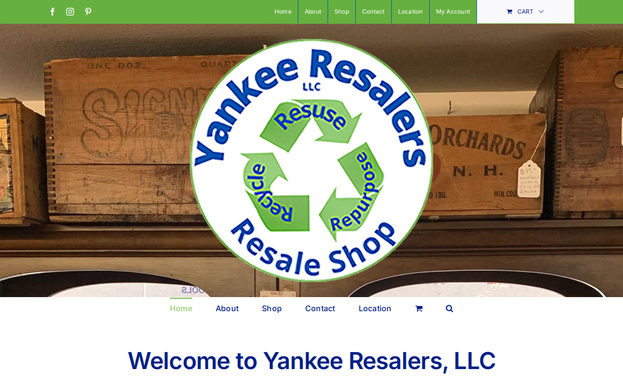 Yankee Resalers LLC-A Multi Resaler & Consignment Shop website preview