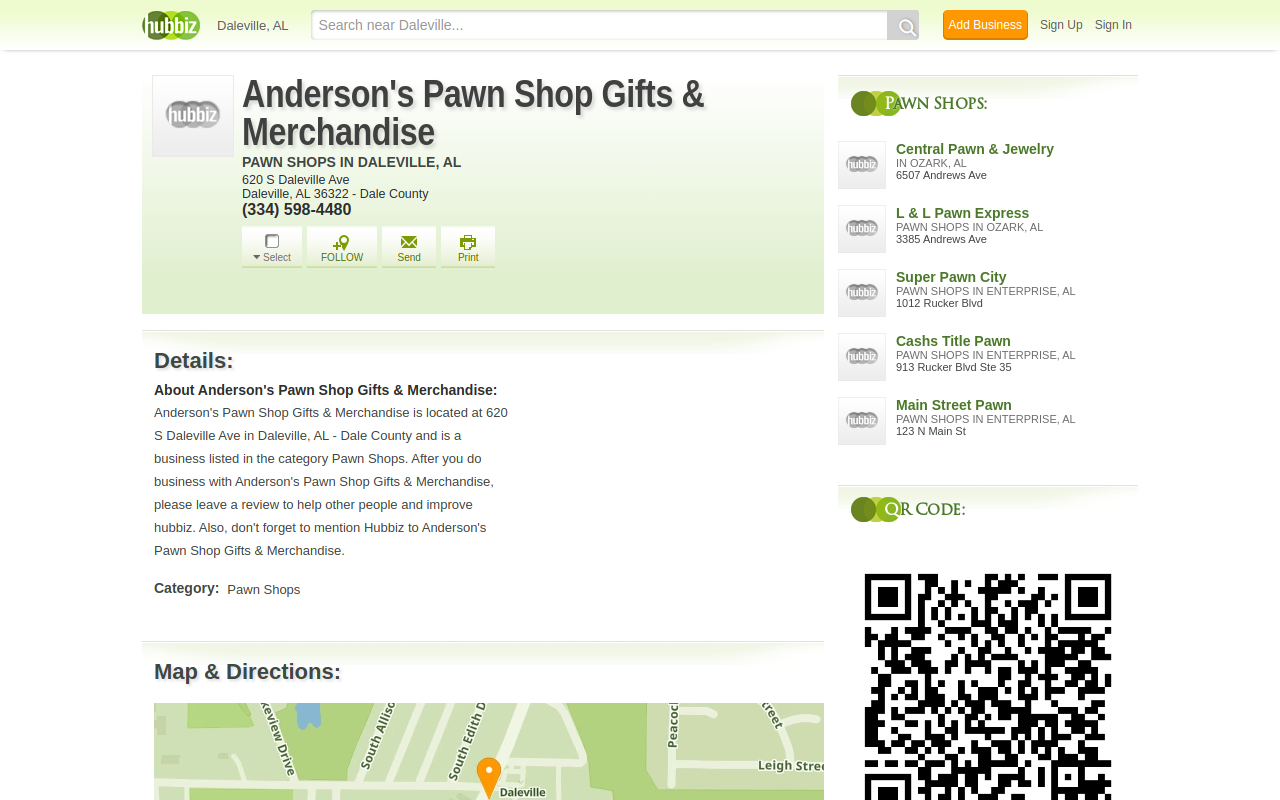 Golden Eagle Pawn Shop website preview