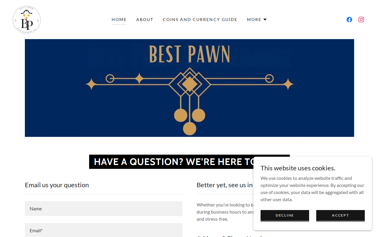Best Pawn website preview