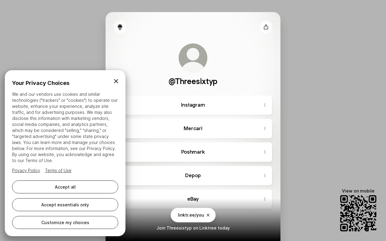 Threesixtyp website preview