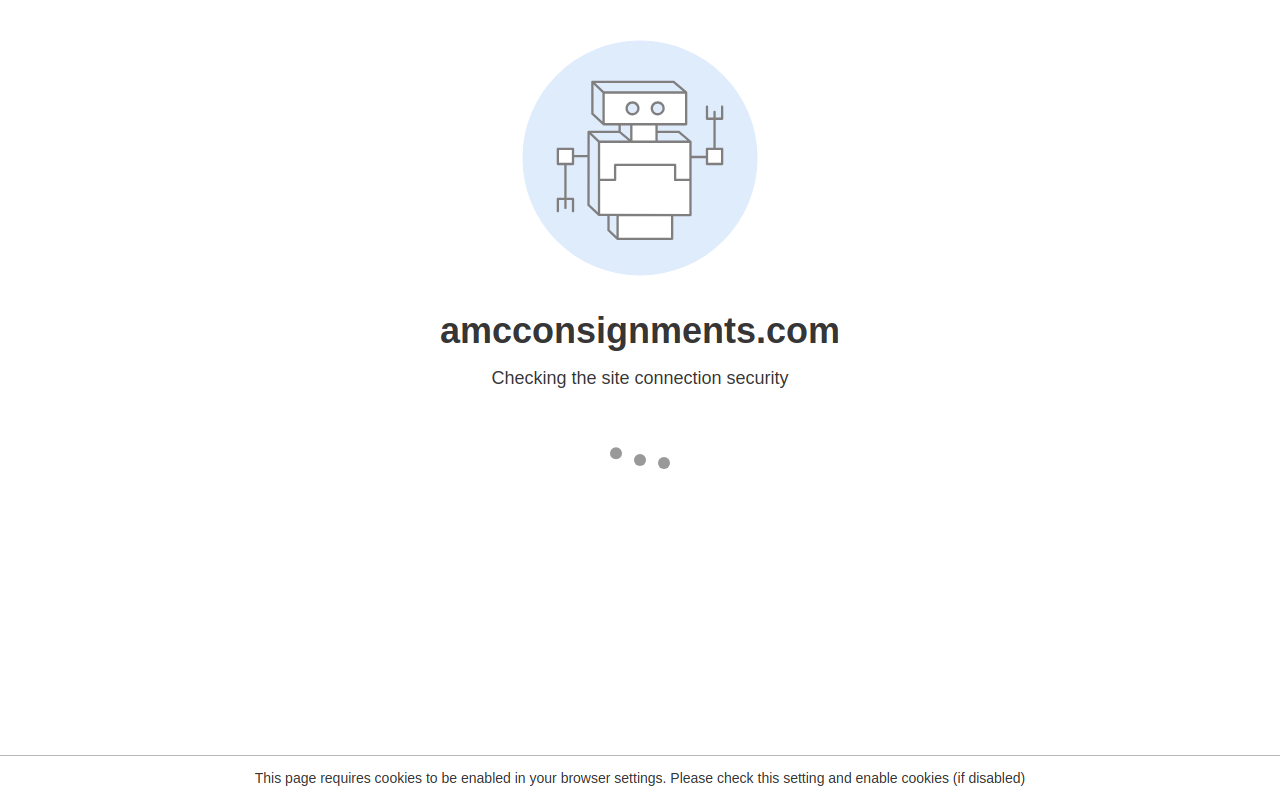 AMC Consignment Store website preview
