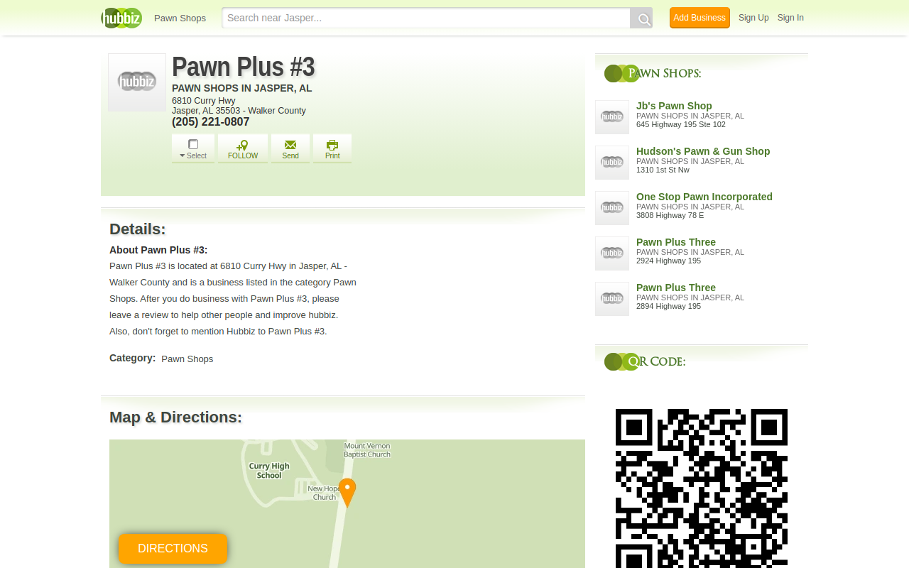 Pawn Plus 3 website preview