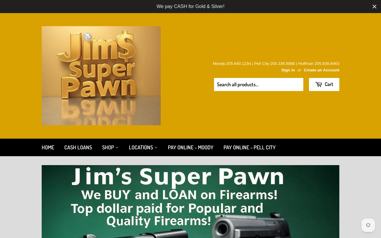 Jim's Super Pawn website preview