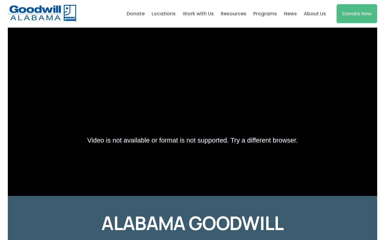 Goodwill Clearance Center website preview