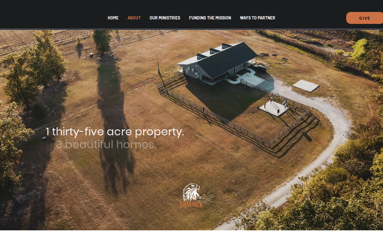 Eagle Rock Thrift N More website preview
