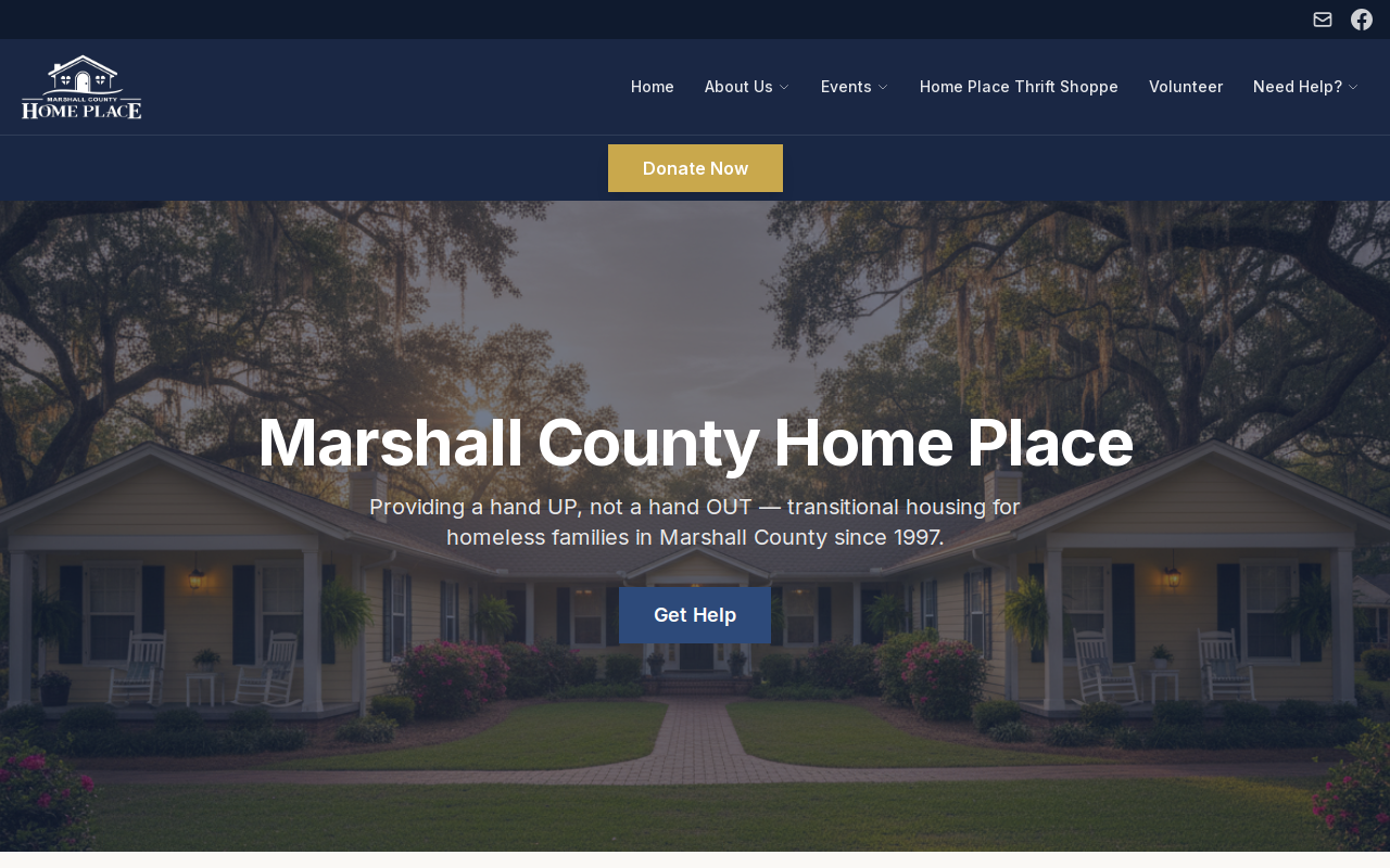 Home Place Thrift Store website preview