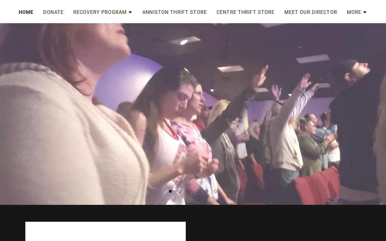 Beauty For Ashes Recovery Thrift Store - Centre website preview