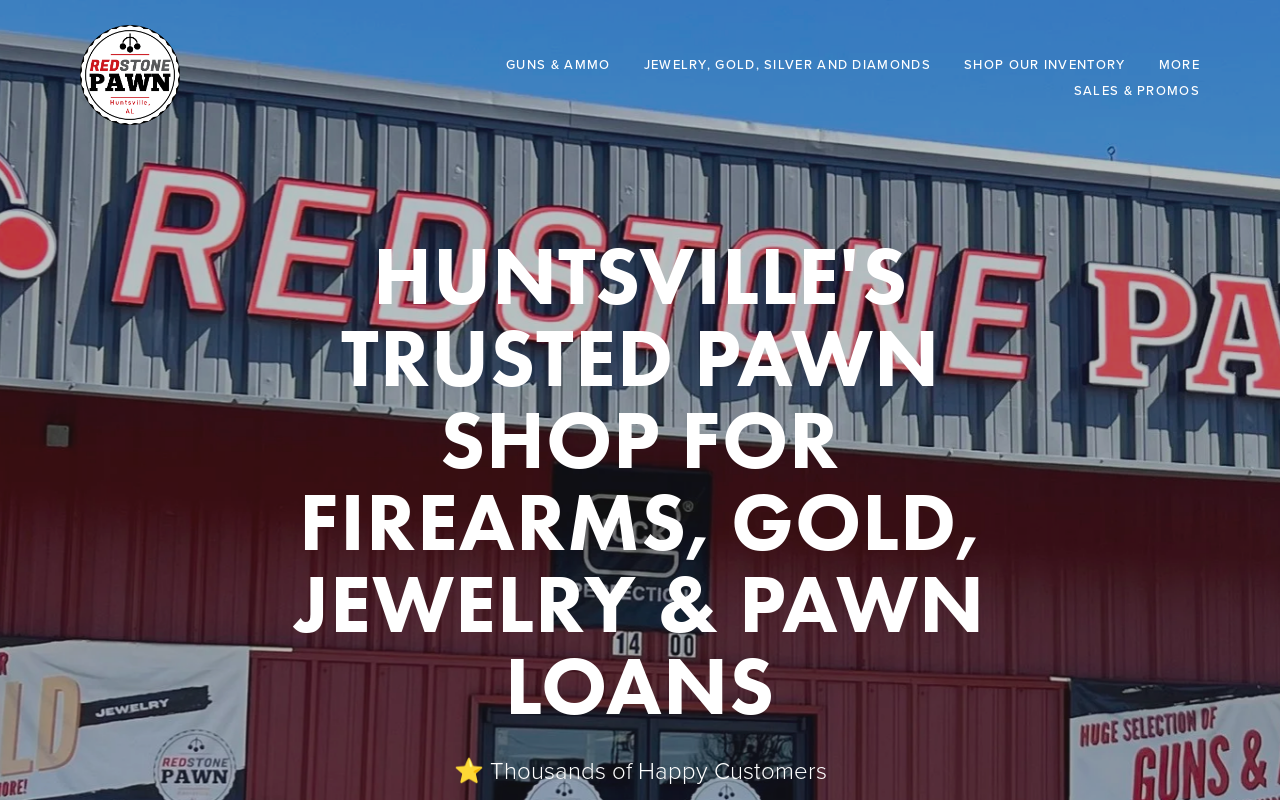 Redstone Pawn website preview