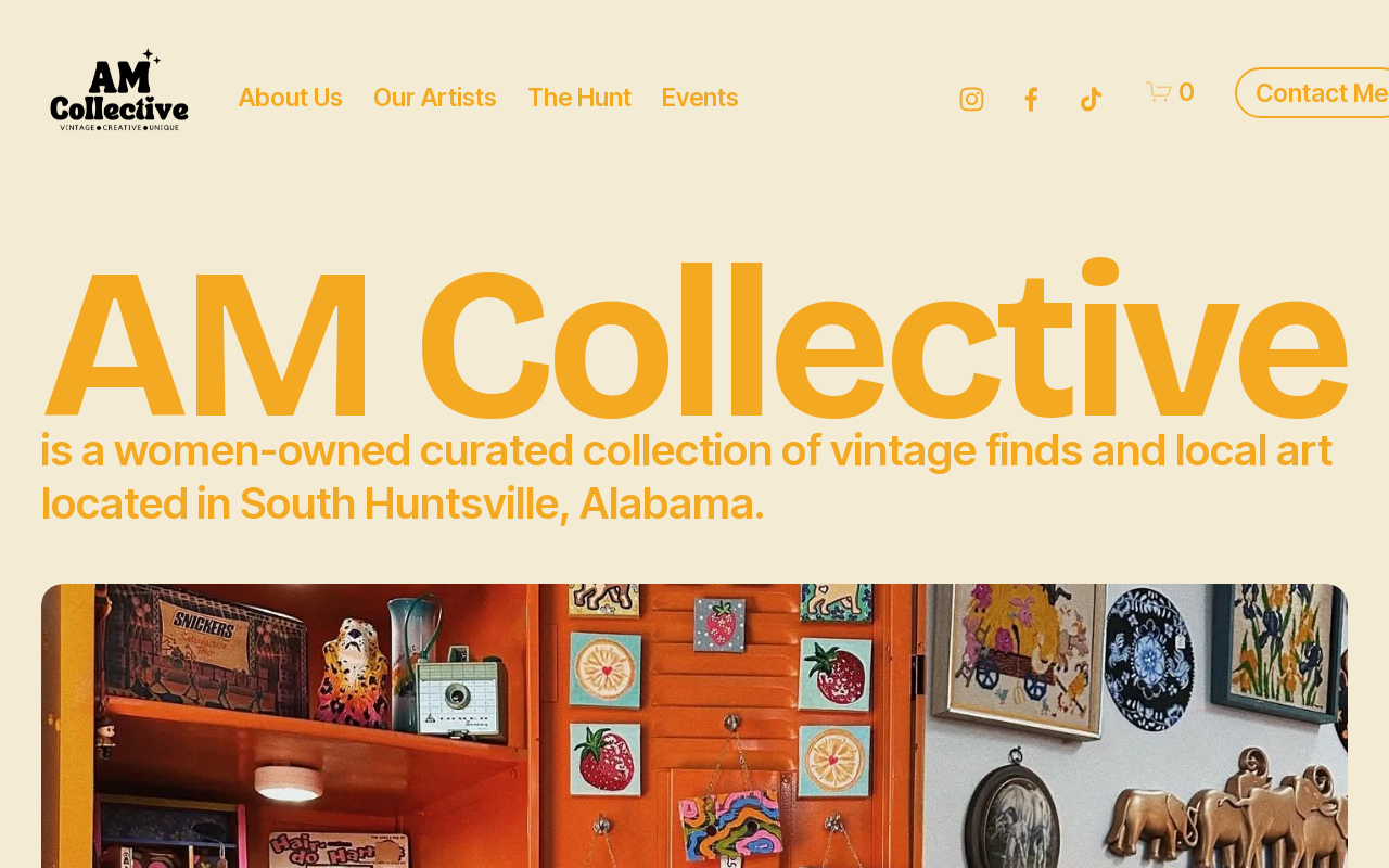 AM Collective website preview