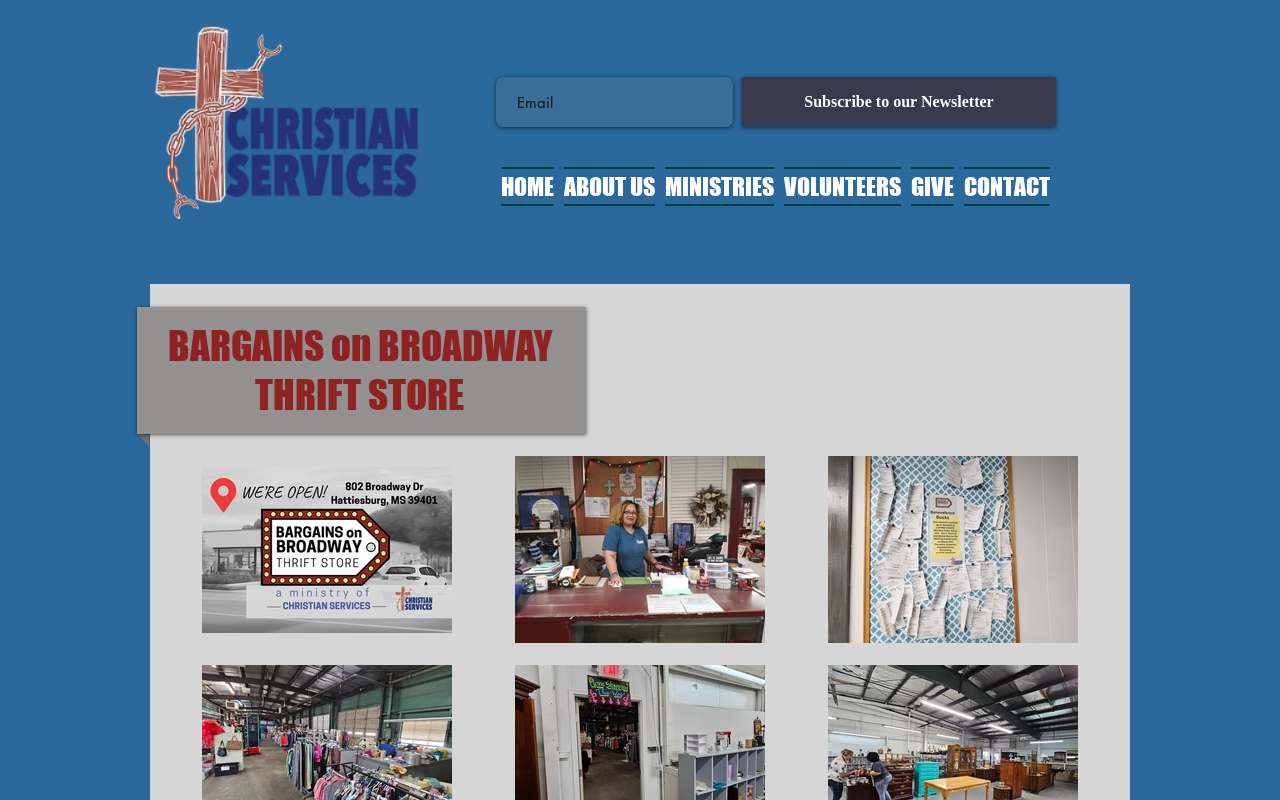 Bargains on Broadway Thrift Store website preview