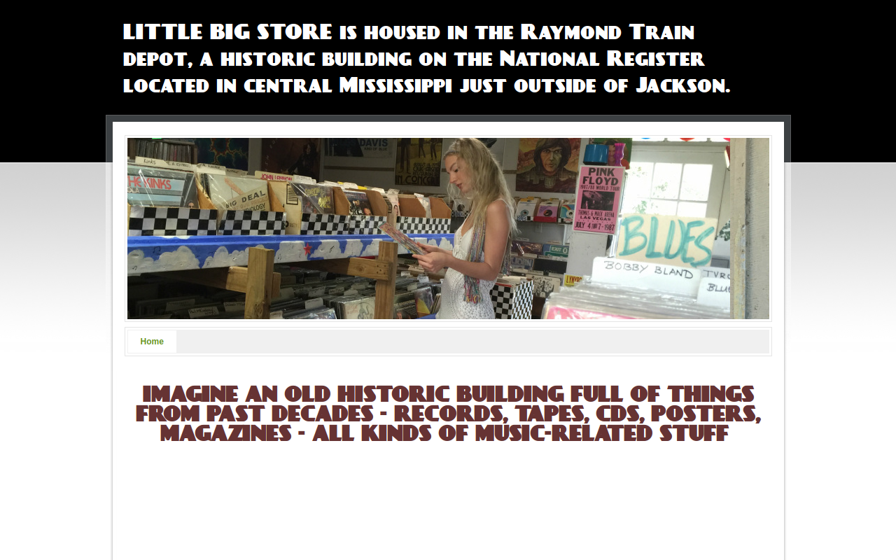 Little Big Store website preview