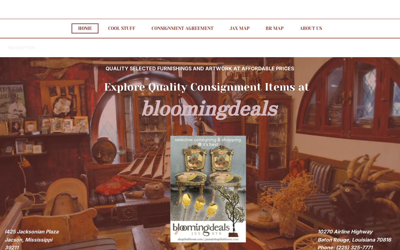 Bloomingdeals website preview