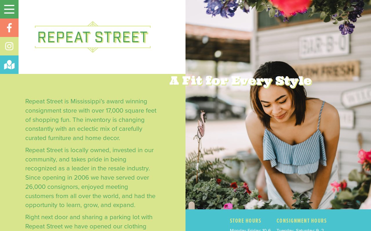 Repeat Street website preview