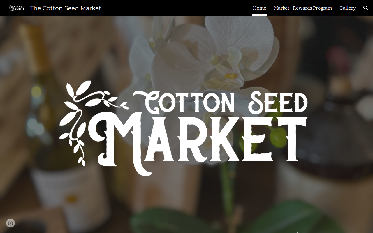 Cotton Seed Market website preview