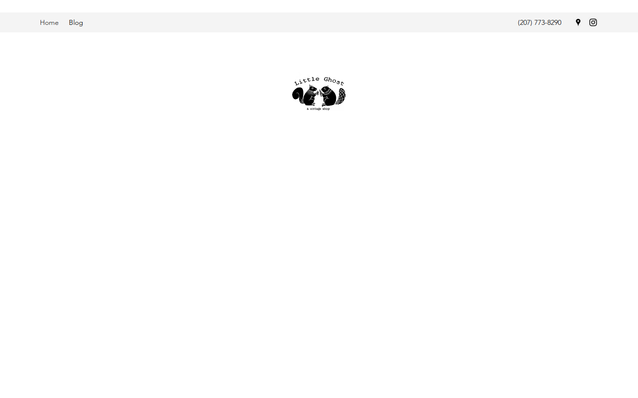 Little Ghost website preview