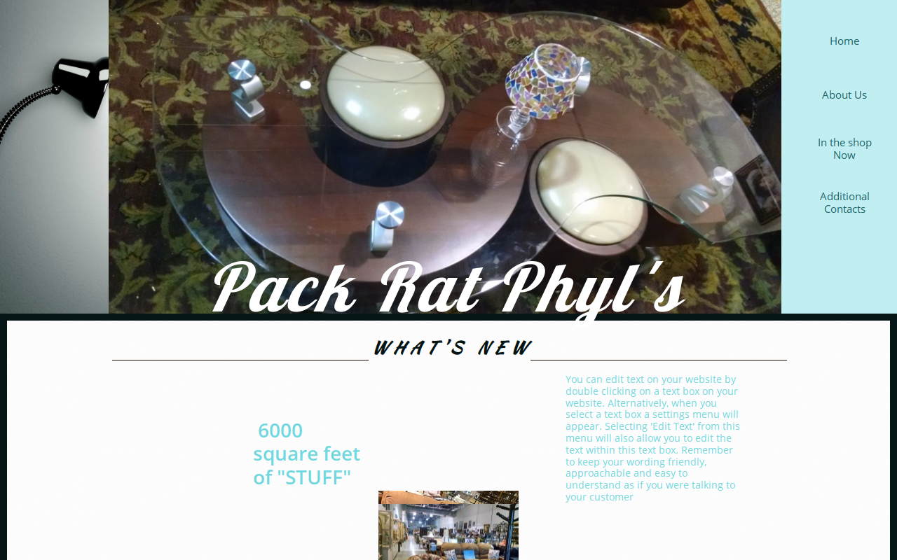 Packratphyls of Florida website preview