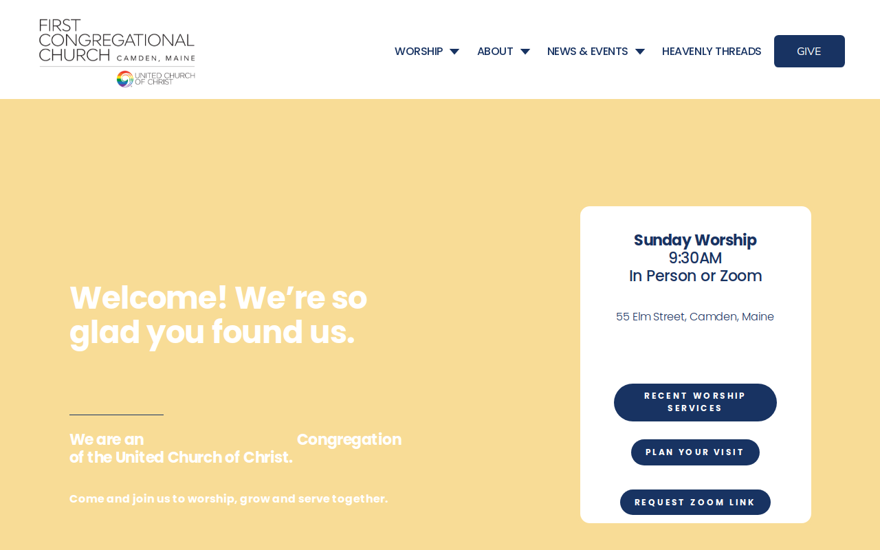 Heavenly Threads website preview