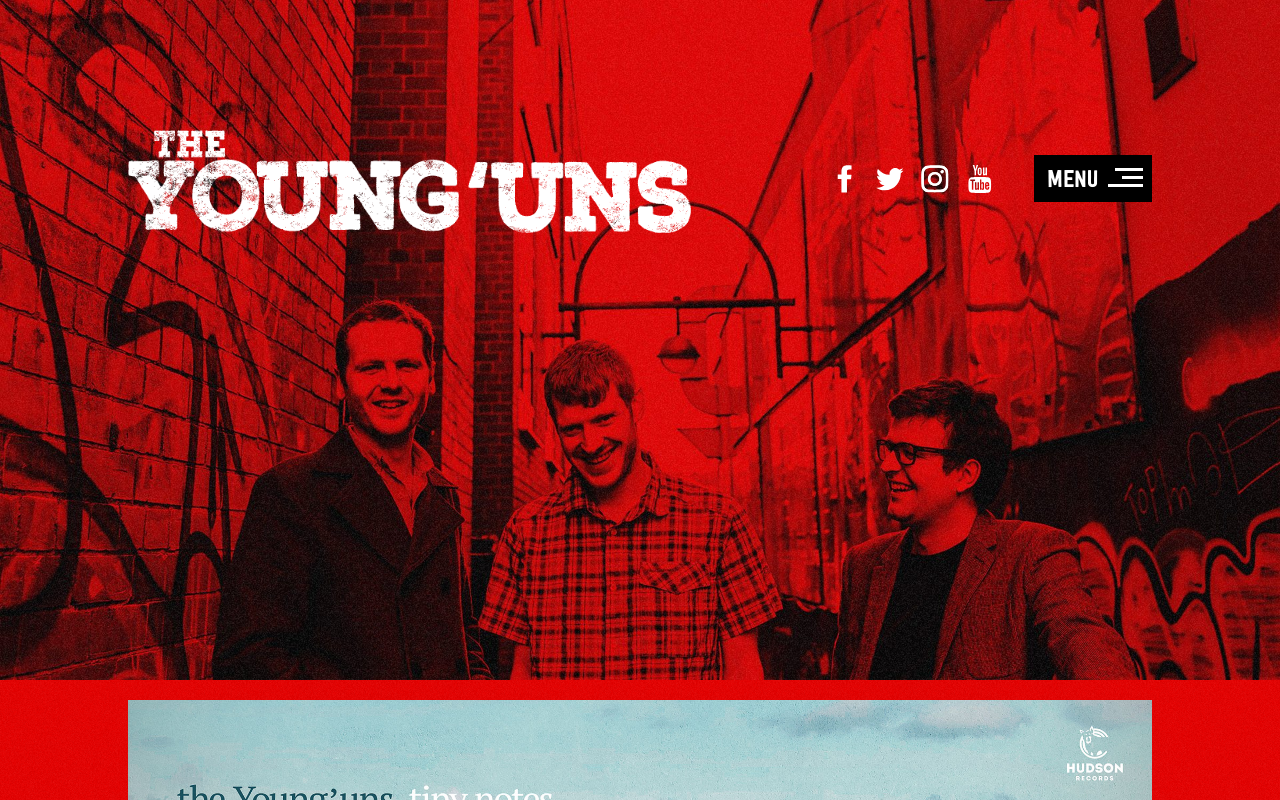 Young'uns website preview