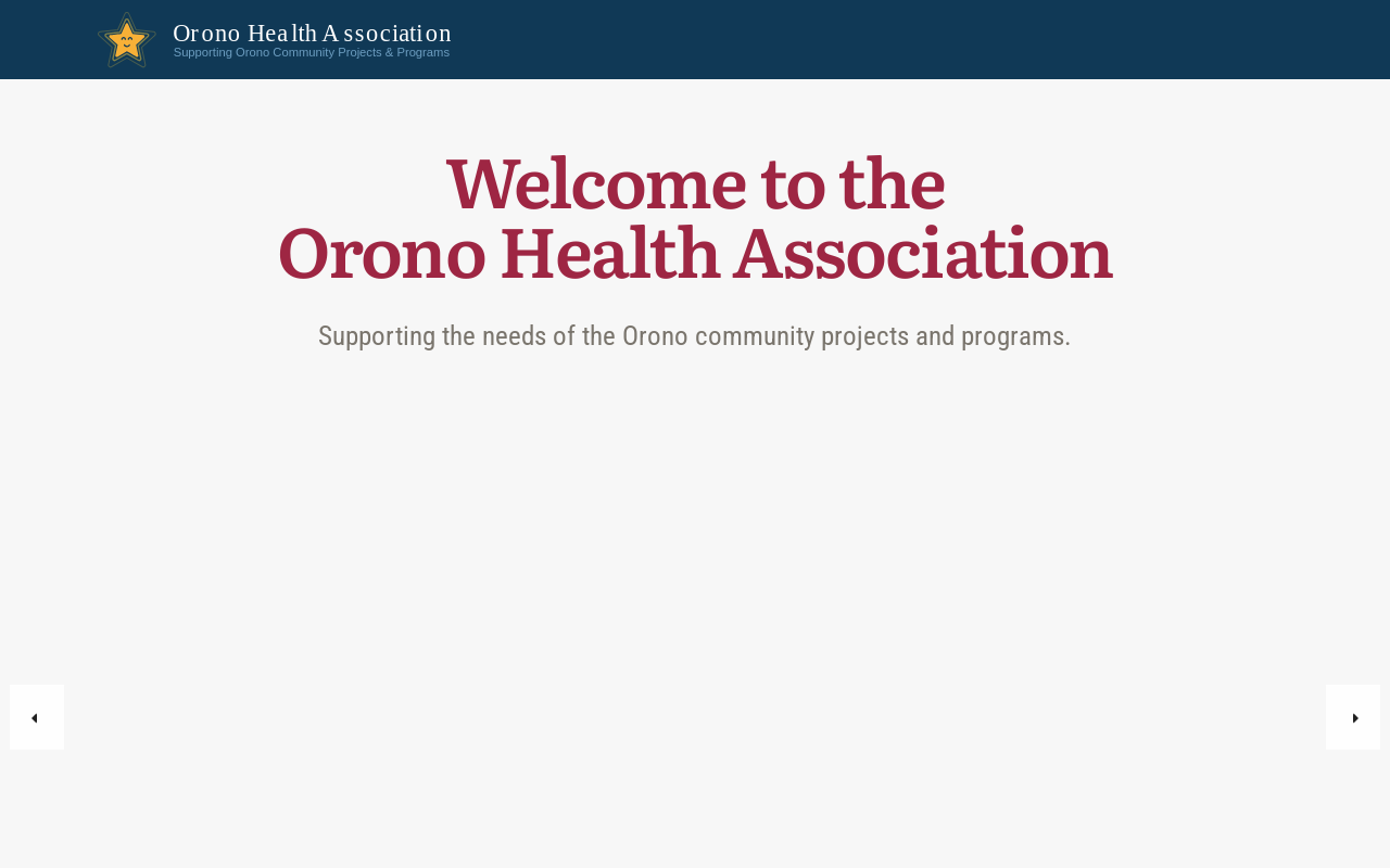 Orono Thrift Shop website preview
