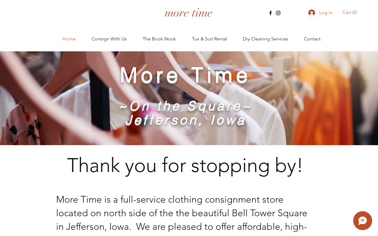 More Time website preview
