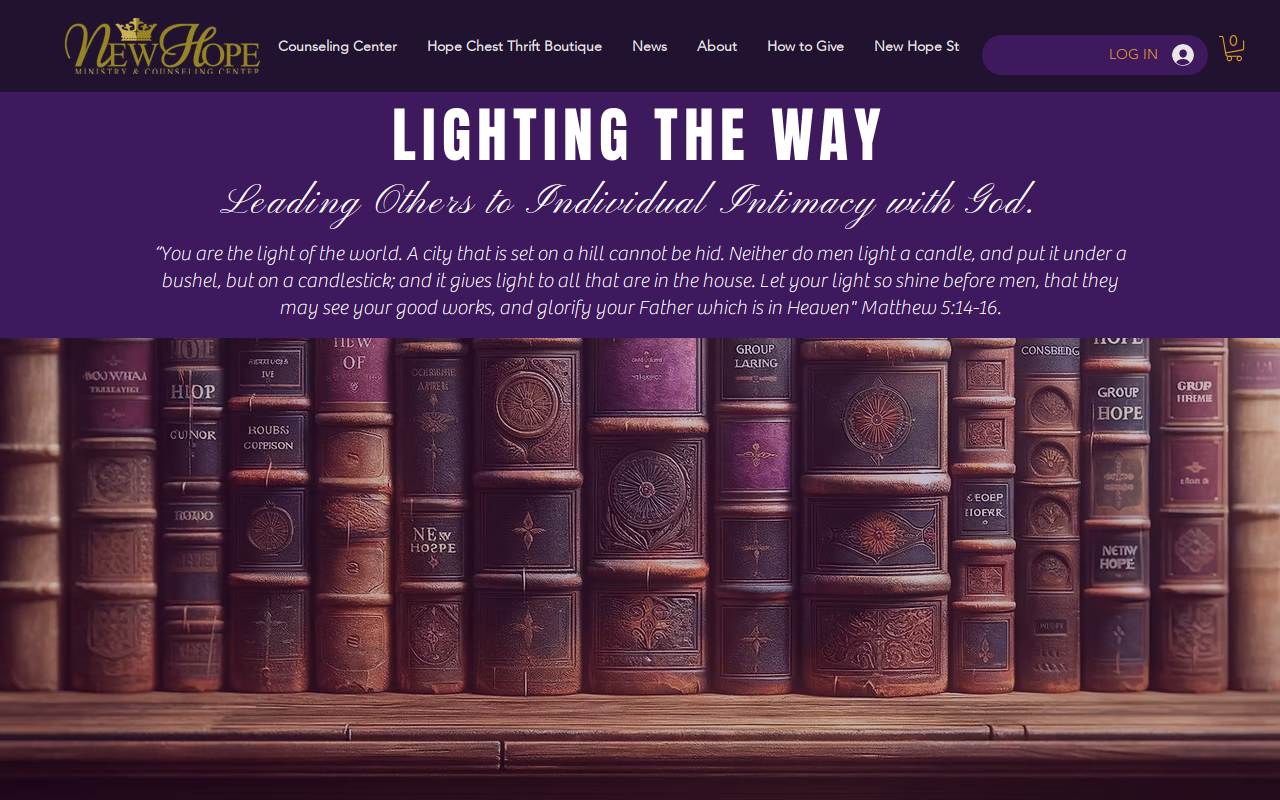 Hope Chest Thrift Store website preview