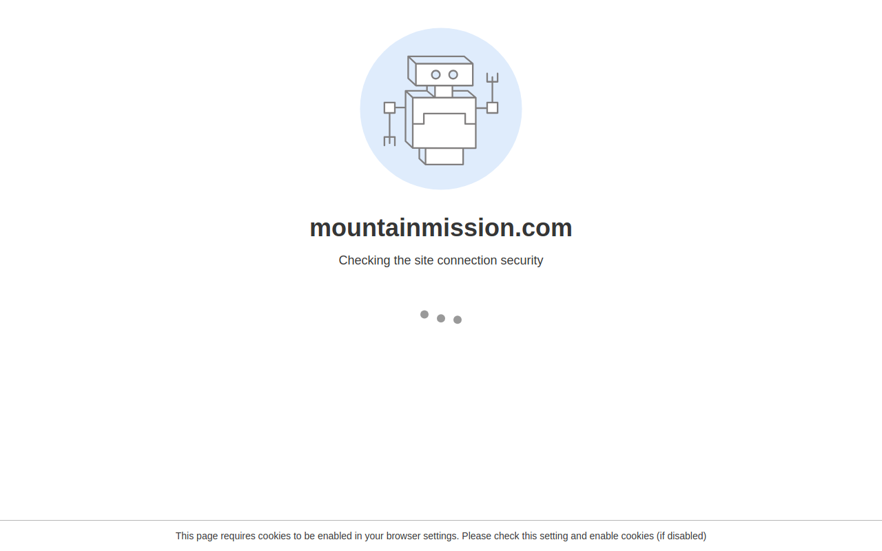Mountain Mission Inc website preview