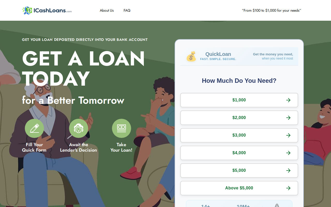 Cash-n More Inc website preview