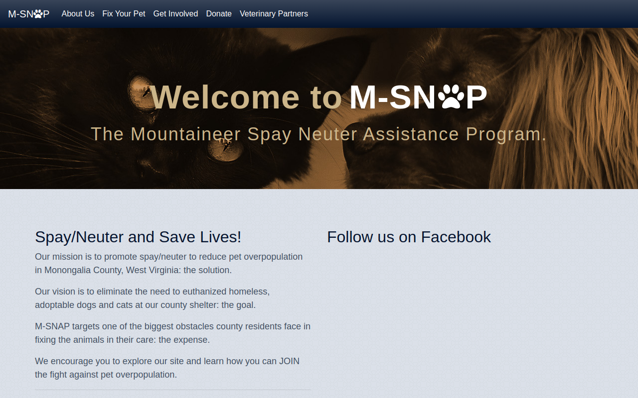 Retails By M-snap website preview