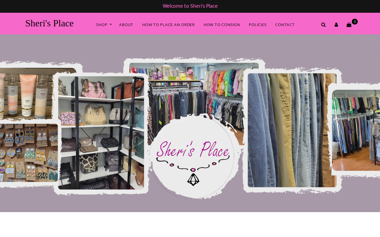 Sheri's Place website preview