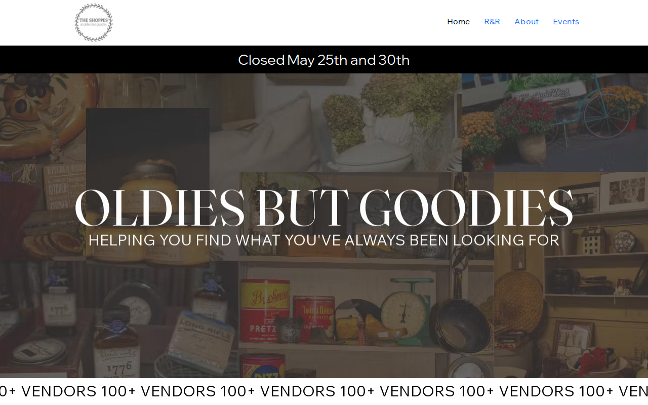 Oldies But Goodies website preview