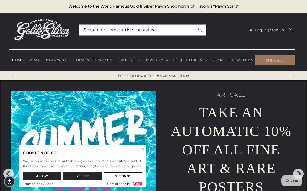 Pawnstars website preview