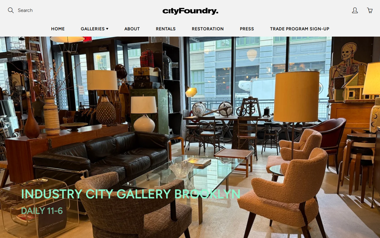 cityFoundry website preview