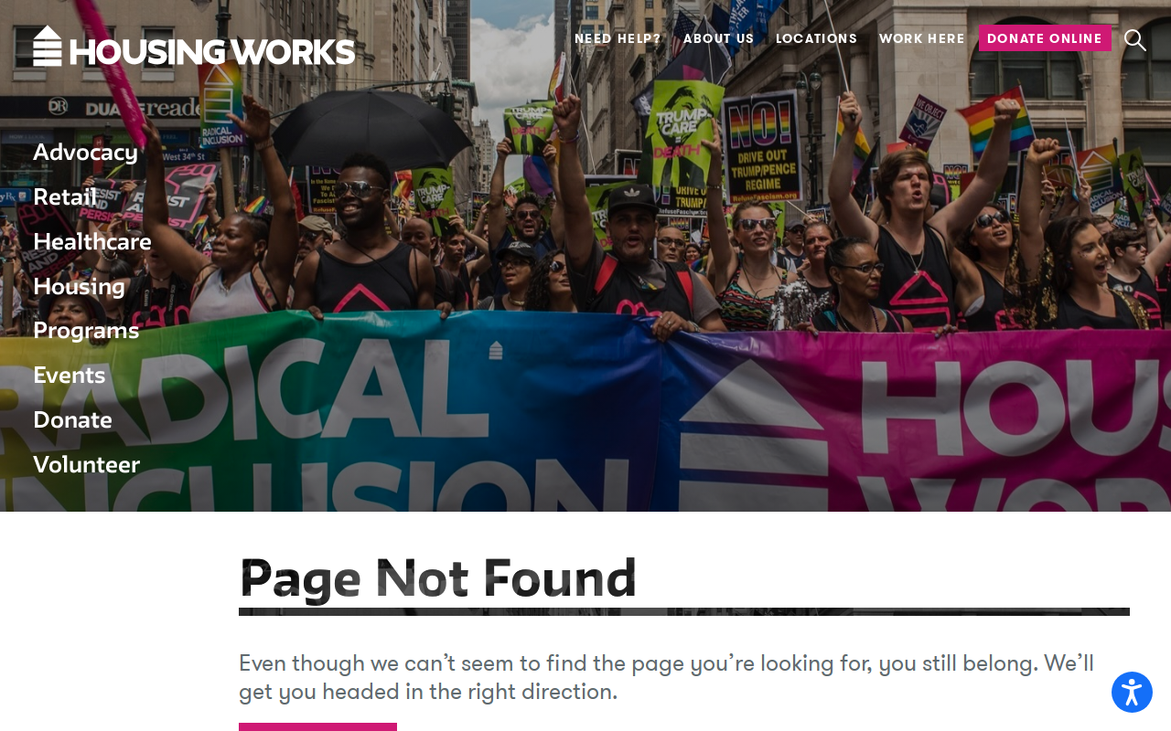 Housing Works Thrift Shops - Soho website preview