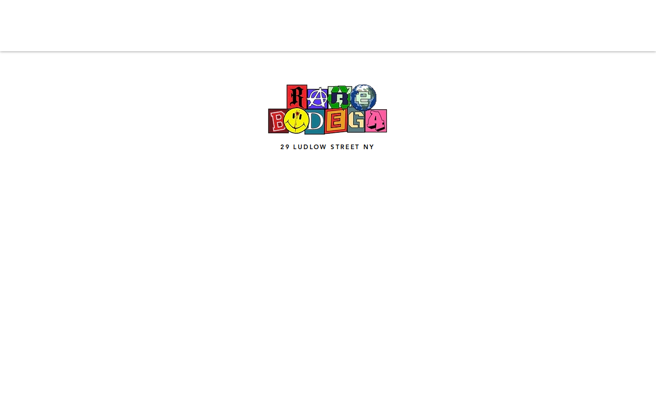 Rare Bodega website preview