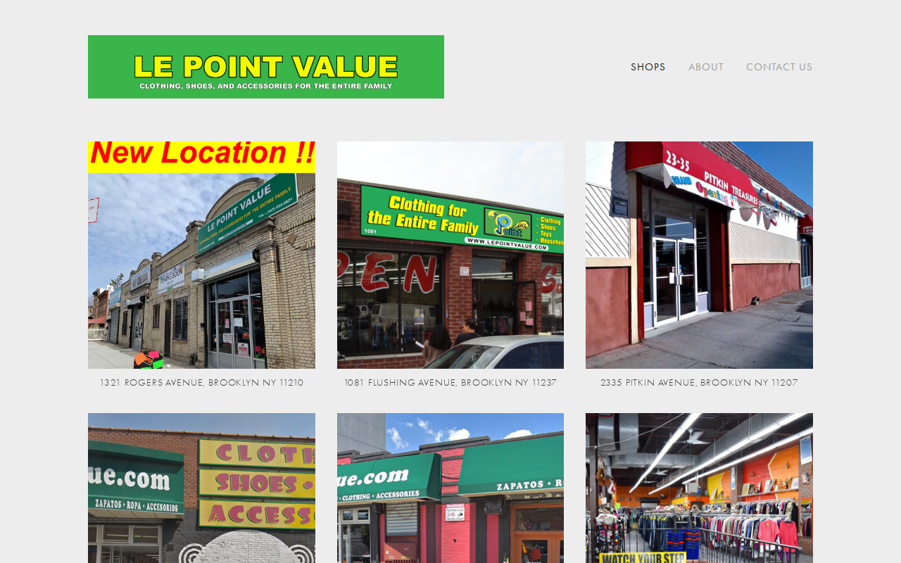 Le Point Value website preview