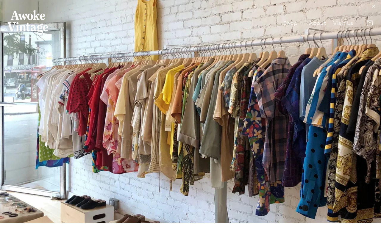Awoke Vintage website preview