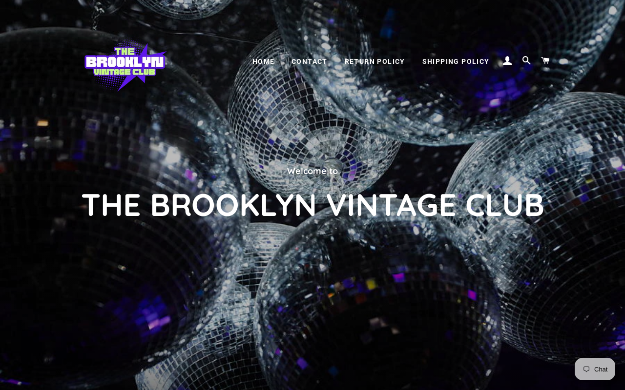 The Brooklyn Vintage Club website preview