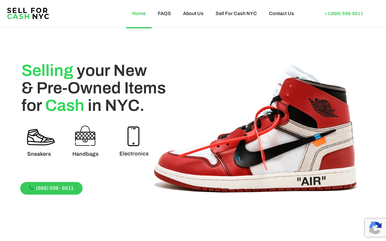 Sell For Cash NYC website preview