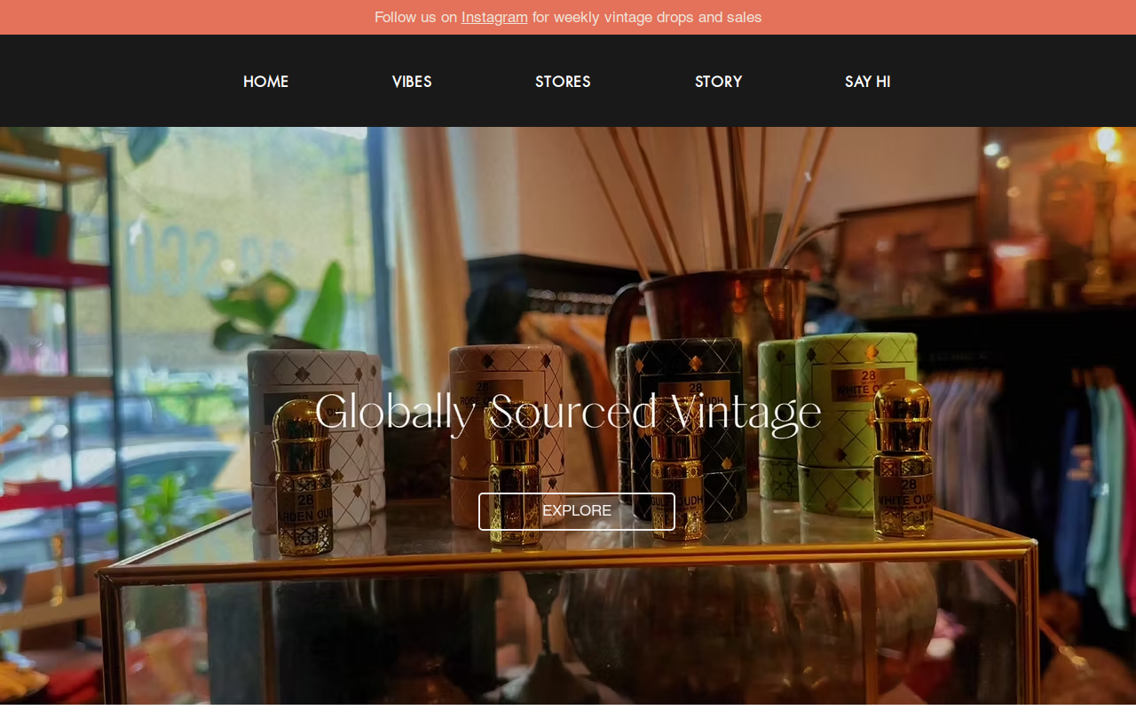 28 Scott Vintage website preview