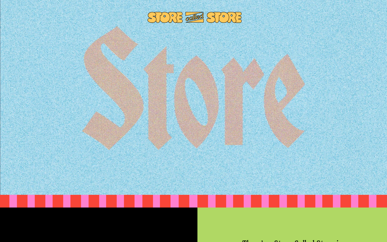 Store Called Store website preview
