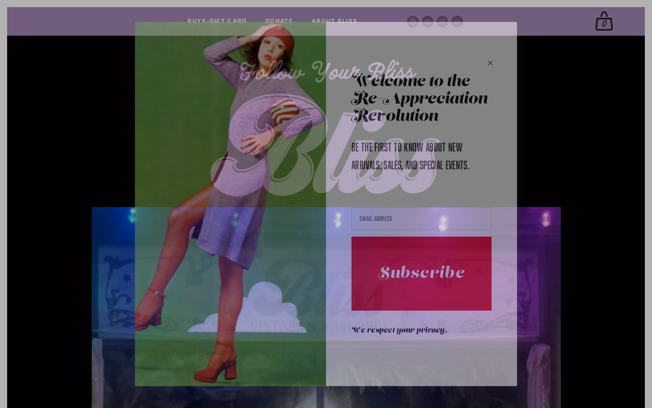 Bliss Vintage & Handmade website preview