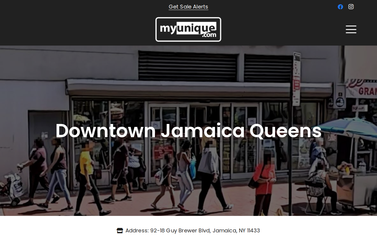 MyUnique Jamaica NY website preview